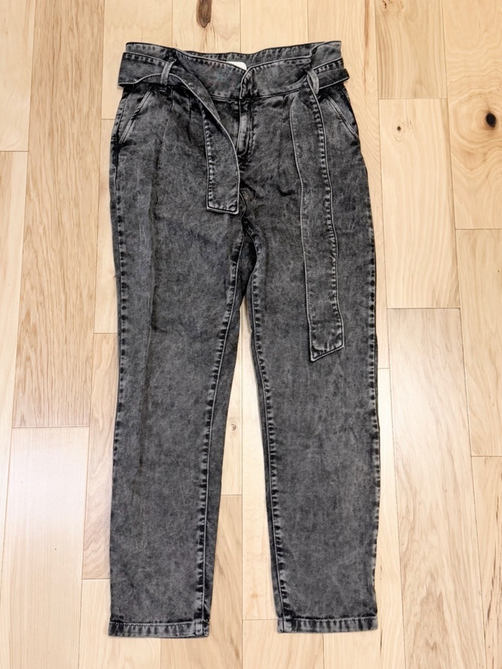 Sézane Women’s Austin Trouser Pants in Washed Black